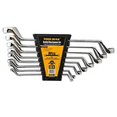 GENERICO - Kit Set Juego De Llaves Curva Corona - Corona 8 Piezas Tmk