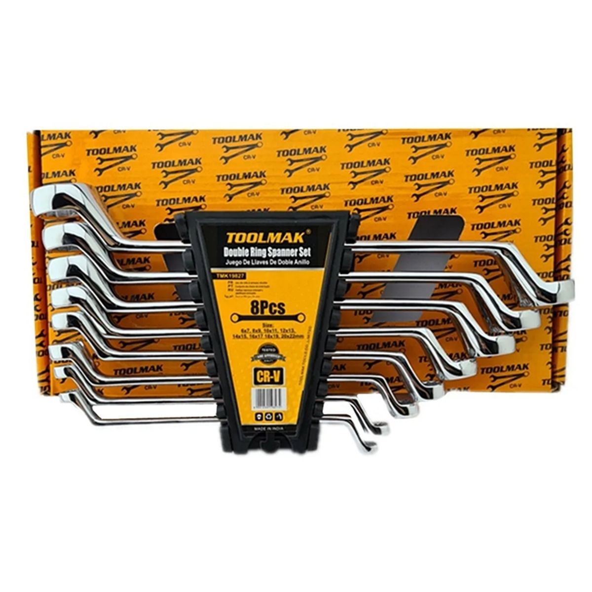 GENERICO - Kit Set Juego De Llaves Curva Corona - Corona 8 Piezas Tmk