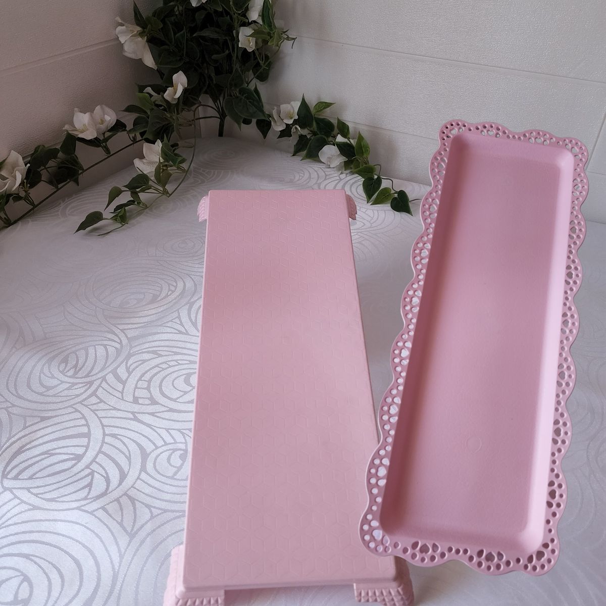 GENERICO - Pack 2 Bandejas Rectangular Para Pasteles