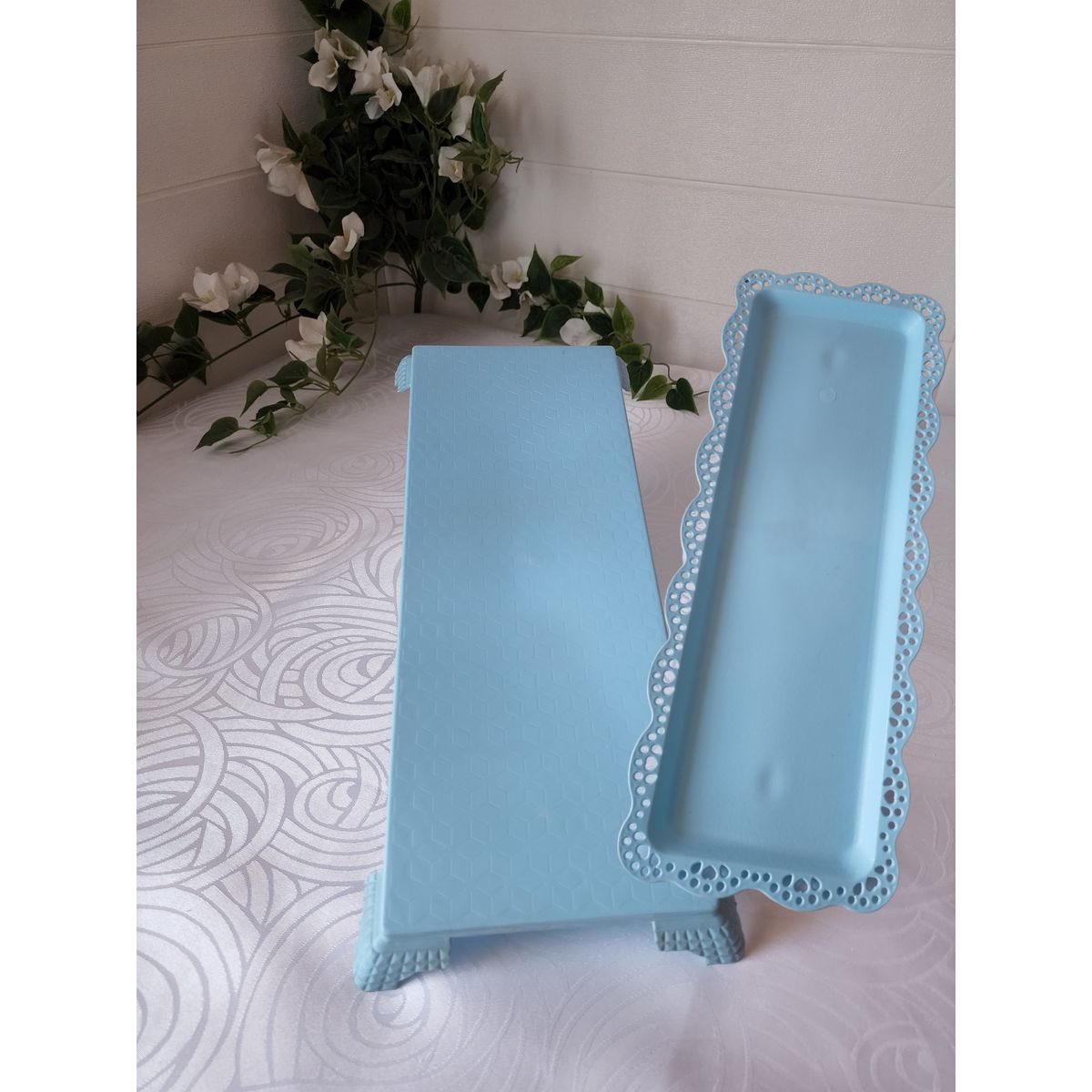 GENERICO - Pack 2 Bandejas Rectangular Para Pasteles