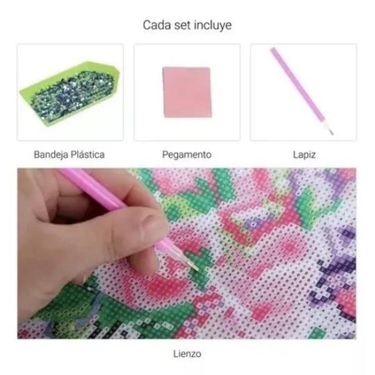 KUANGYE - 5d Diamond Paintingbordado Pintura Diamante - París En Rosa