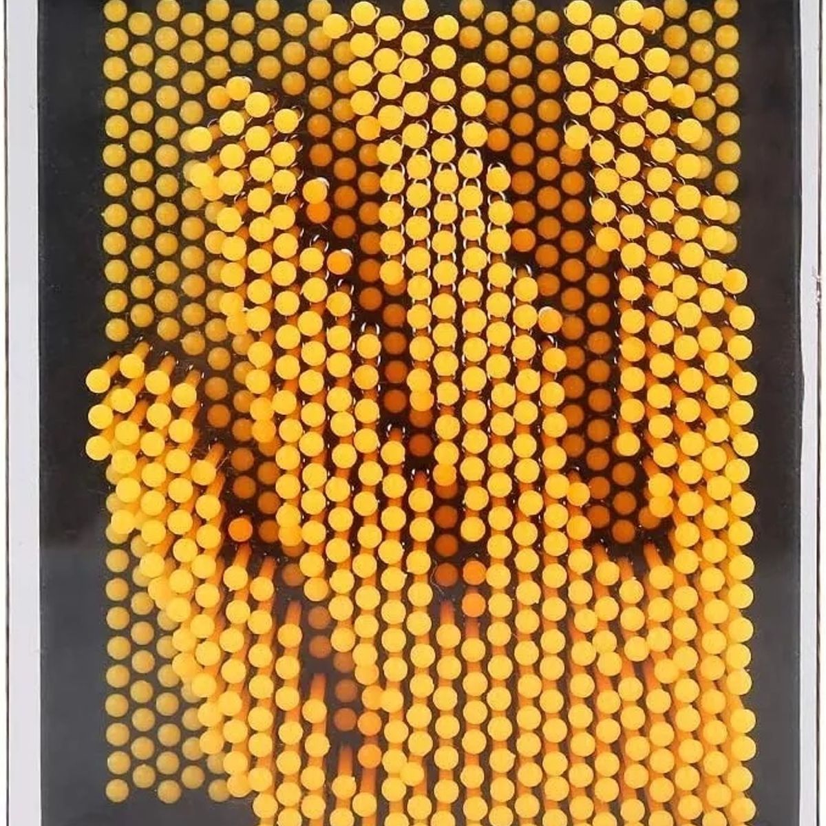 KUANGYE - Juego Niño Pin Art 3d Diy Molde Entretencion Decorativo