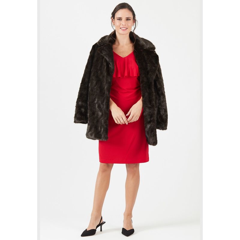 PRIVILEGE - Vestido rojo PRIVILEGE