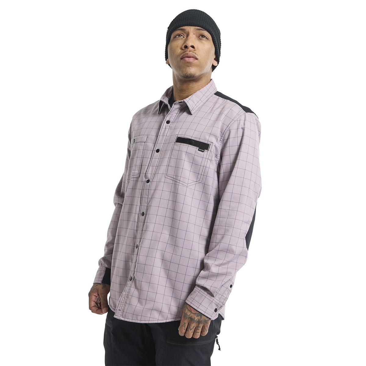 BURTON - Camisa Franela Hombre Favorite Performance Lila BURTON