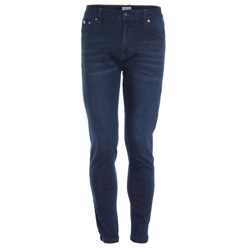 TRUVAL - Jeans Desgastado Spandex TRUVAL