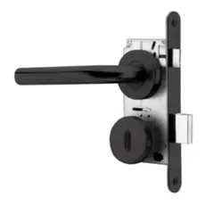 POLI - Cerradura Embutida Firenze Black B40 Dormitorio