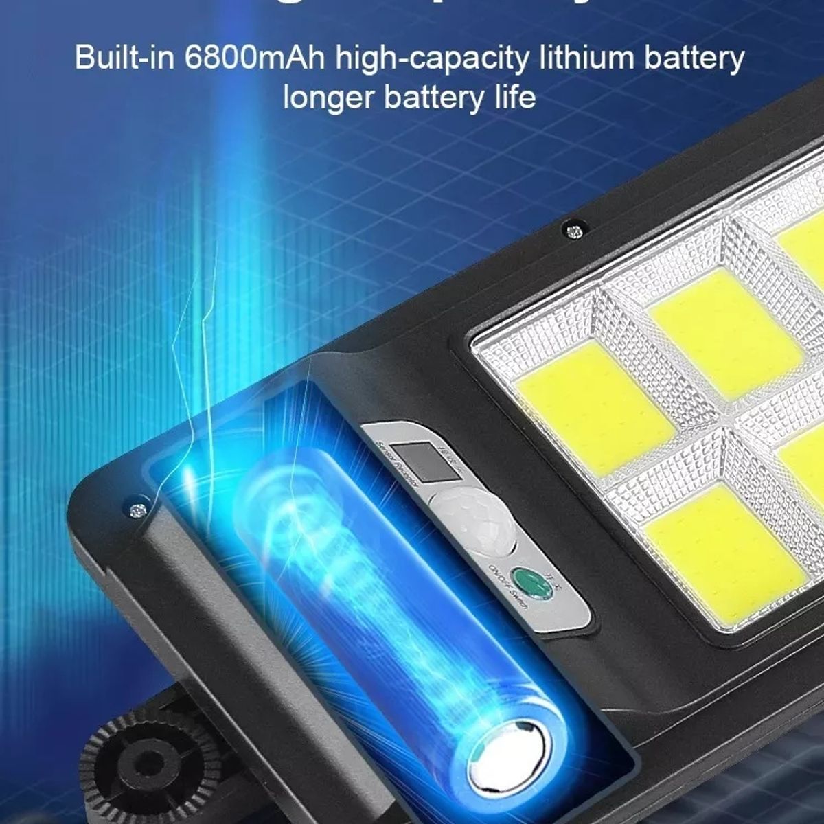 GENERICO - Foco Solar 100w Foco Led Focos Solares Potentes Exteriores