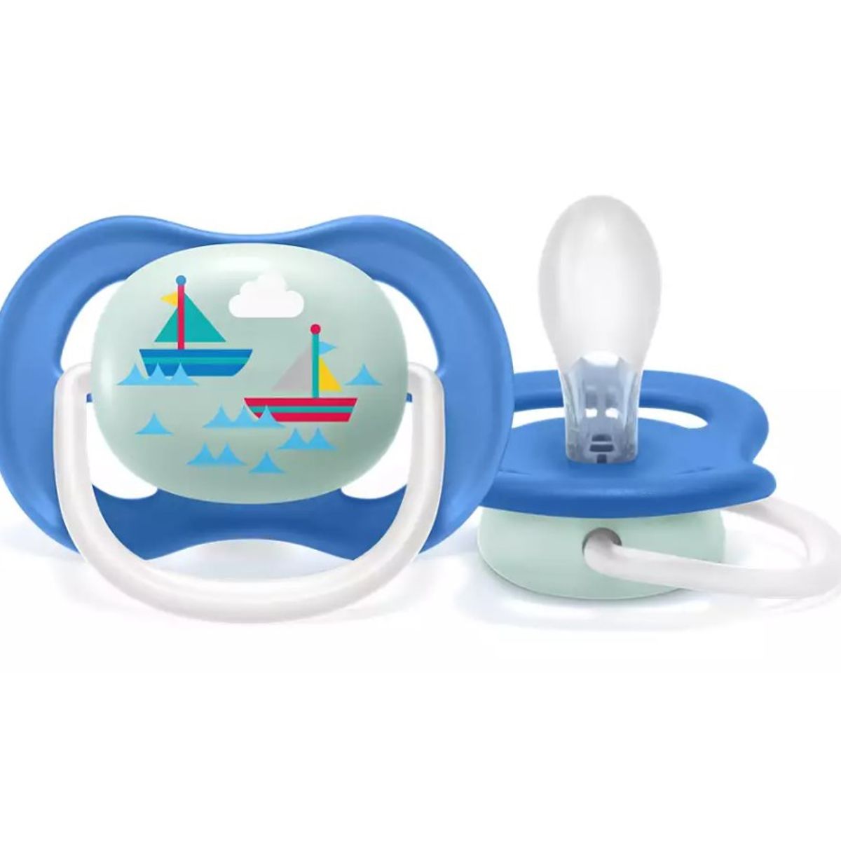AVENT - Chupete Avent Ultra Air Collection Barcos 6-18m SCF08107