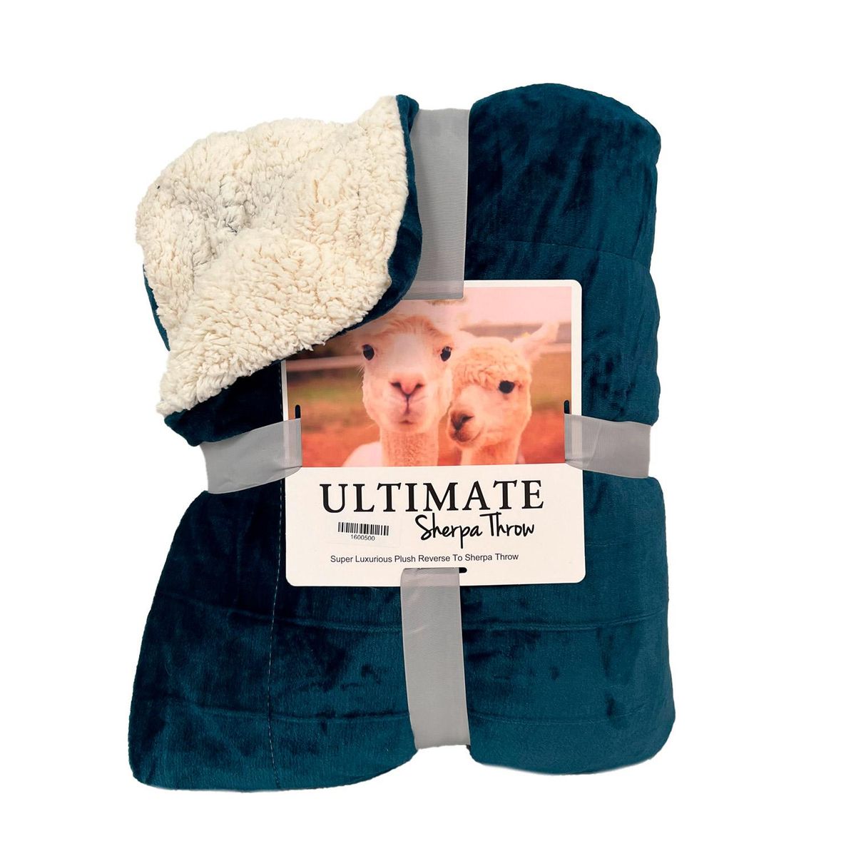 GLOBAL LATIN GROUP - Manta Sherpa Para El Invierno 200 X 230 - Azul - 2 Plazas