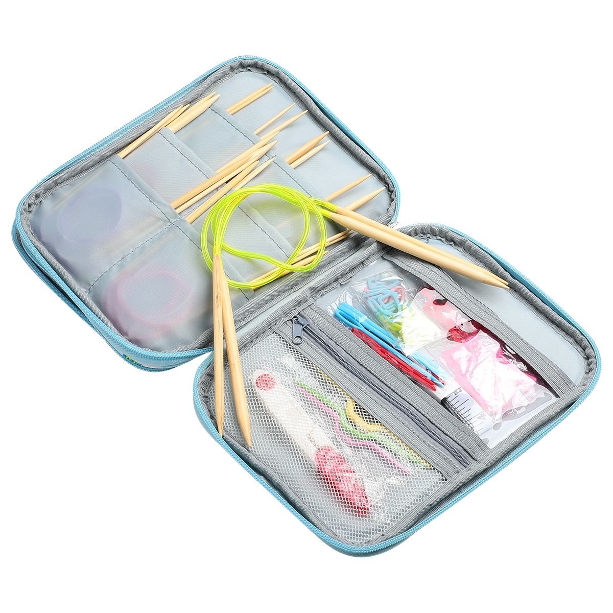 GENERICO - Estuche De Tejidos Incluye Kit Con Accesorios
