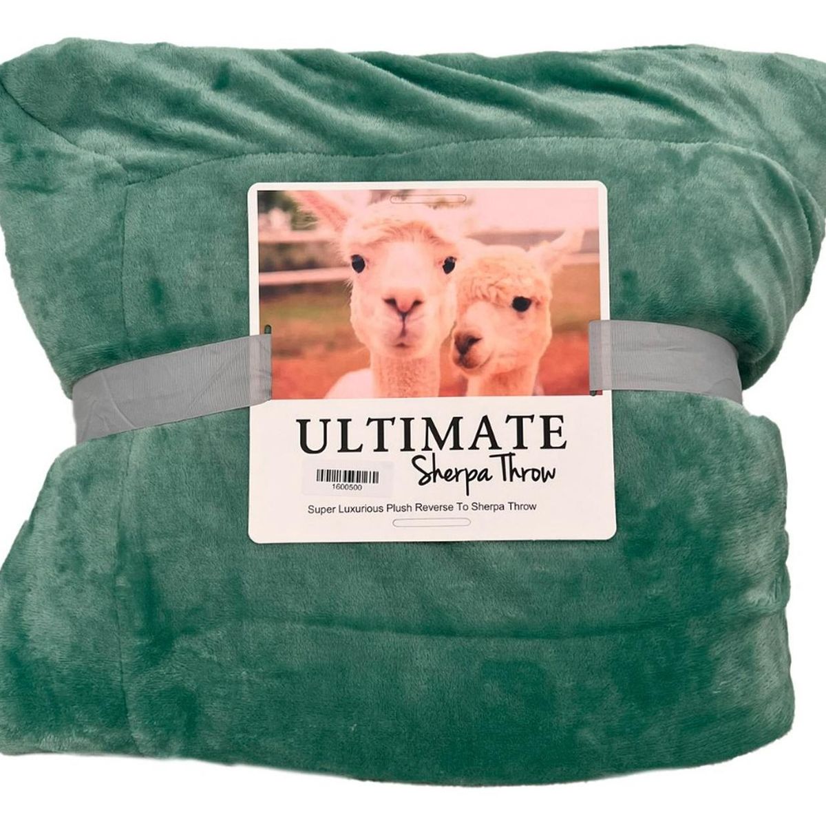 GLOBAL LATIN GROUP - Manta Sherpa Para El Invierno 200 X 230 - Verde claro - 2 Plazas