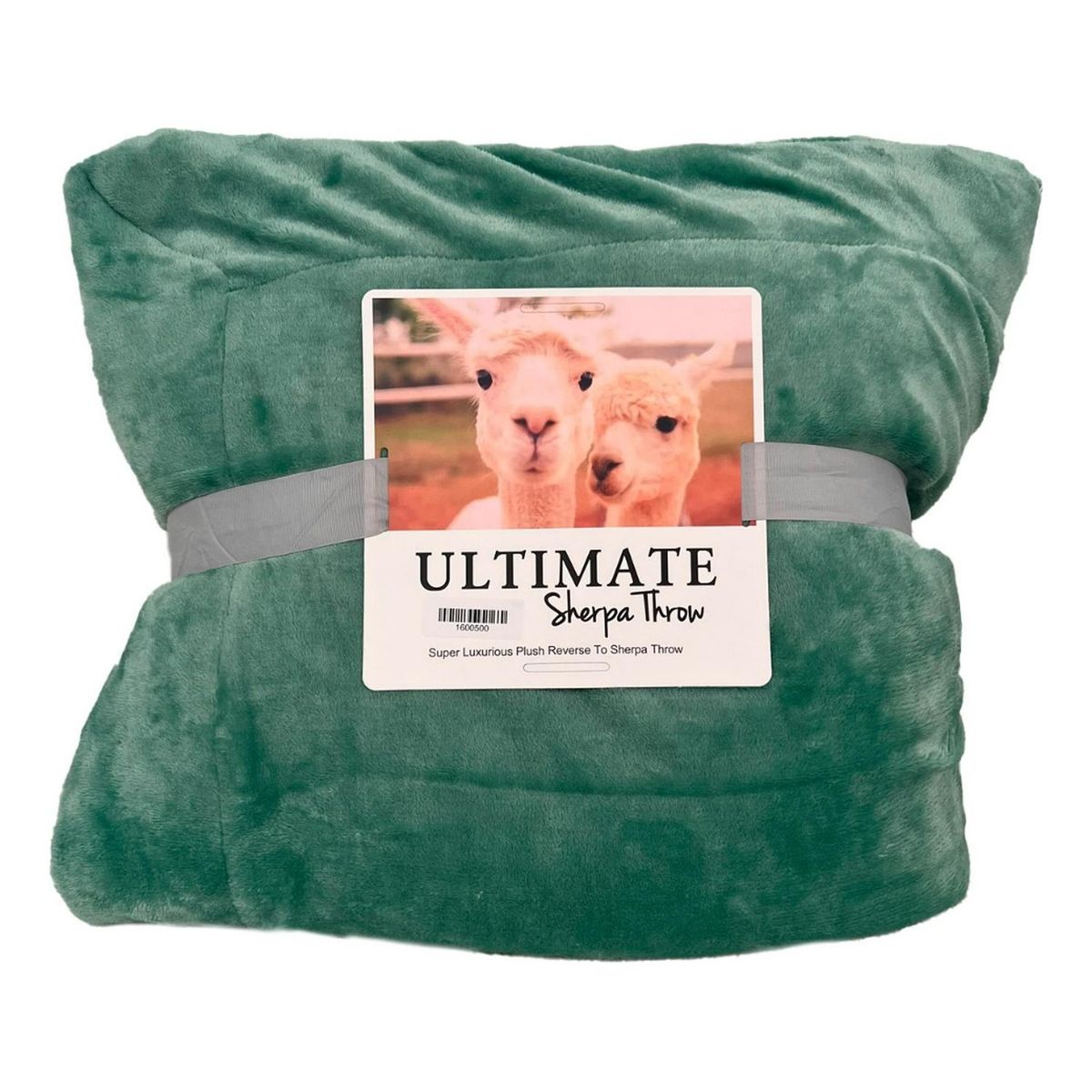 GLOBAL LATIN GROUP - Manta Sherpa Para El Invierno 200 X 230 - Verde claro - 2 Plazas