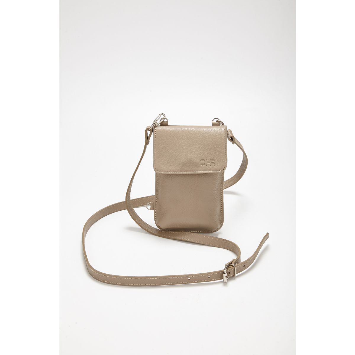 CHIARINI - Cartera Chiarini 01A4735 confeccionada en CUERO color Vison