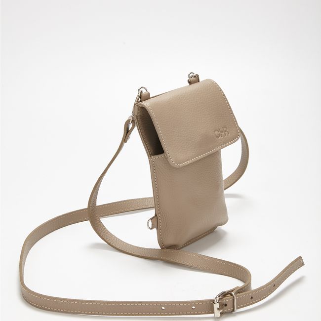 CHIARINI - Cartera Chiarini 01A4735 confeccionada en CUERO color Vison