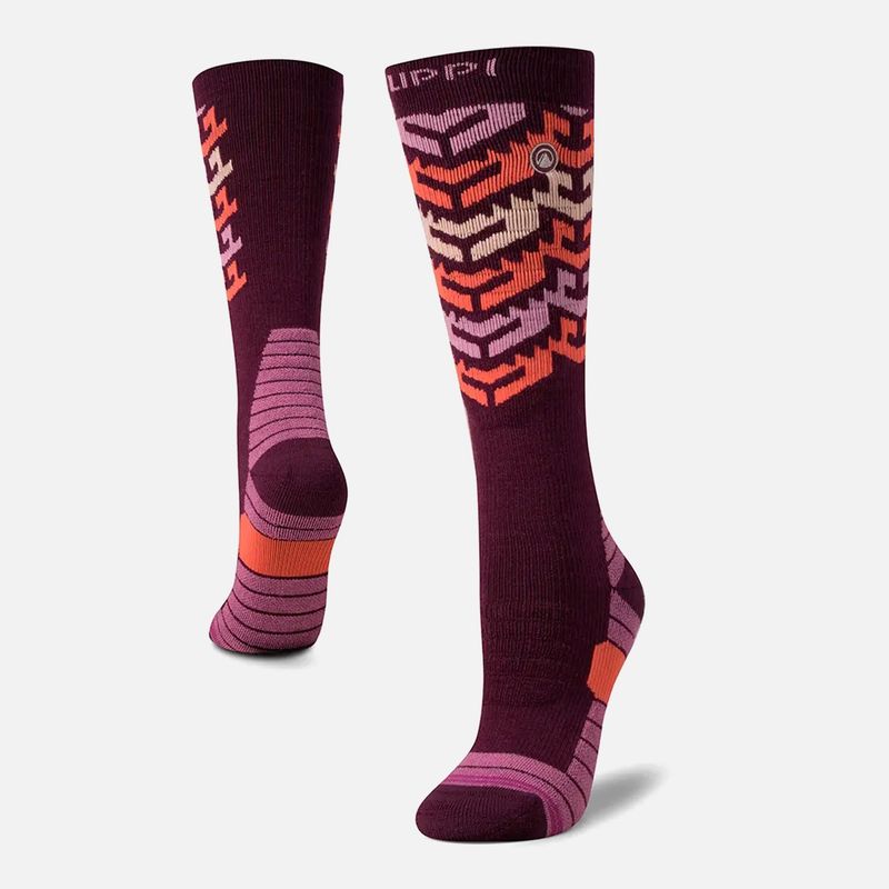 LIPPI - Calcetin Mujer All Mountain Ski Socks Purpura Lippi