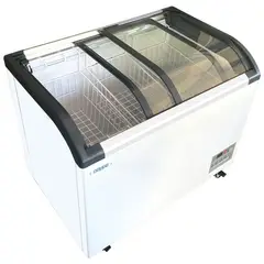BOZZO - Congelador Isla SD-320 lts Luz LED Curvo 3 canastos