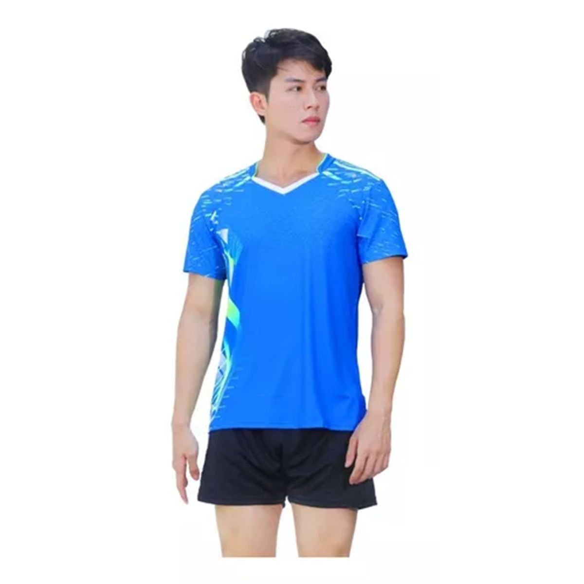 SDFIT - Uniforme de Voleyball Hombre Mod Diseño 60058 Azul Talla M…