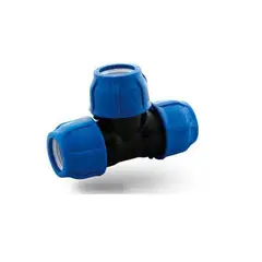 GENERICO - Tee Compresión 20MM HDPE Plansa Polietileno 12 Pulgada