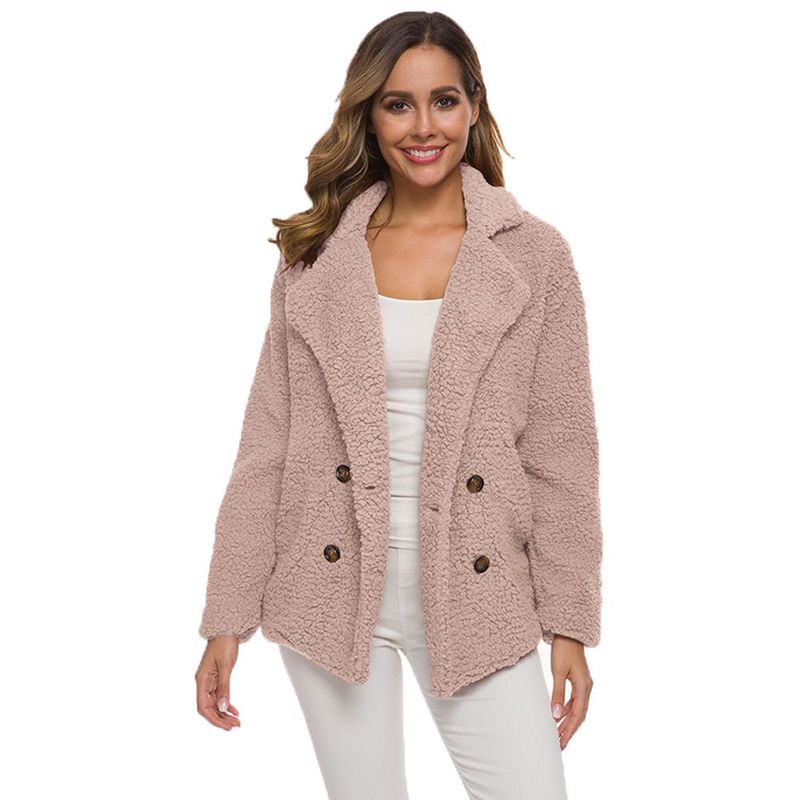 BONVERANO - Chaqueta de manga larga mujer Rosa.