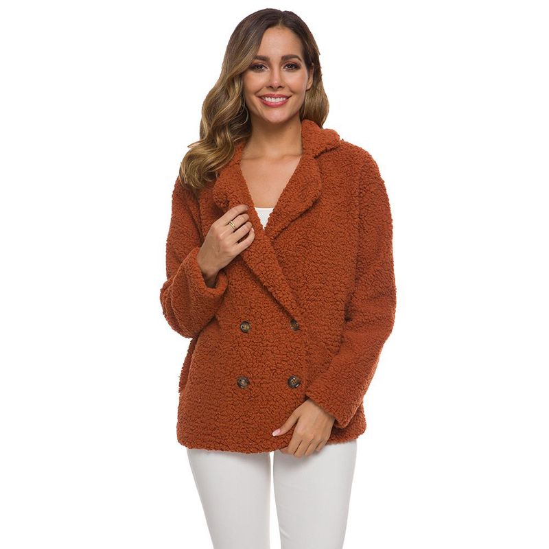 BONVERANO - Chaqueta para Mujer Manga Larga Naranja.