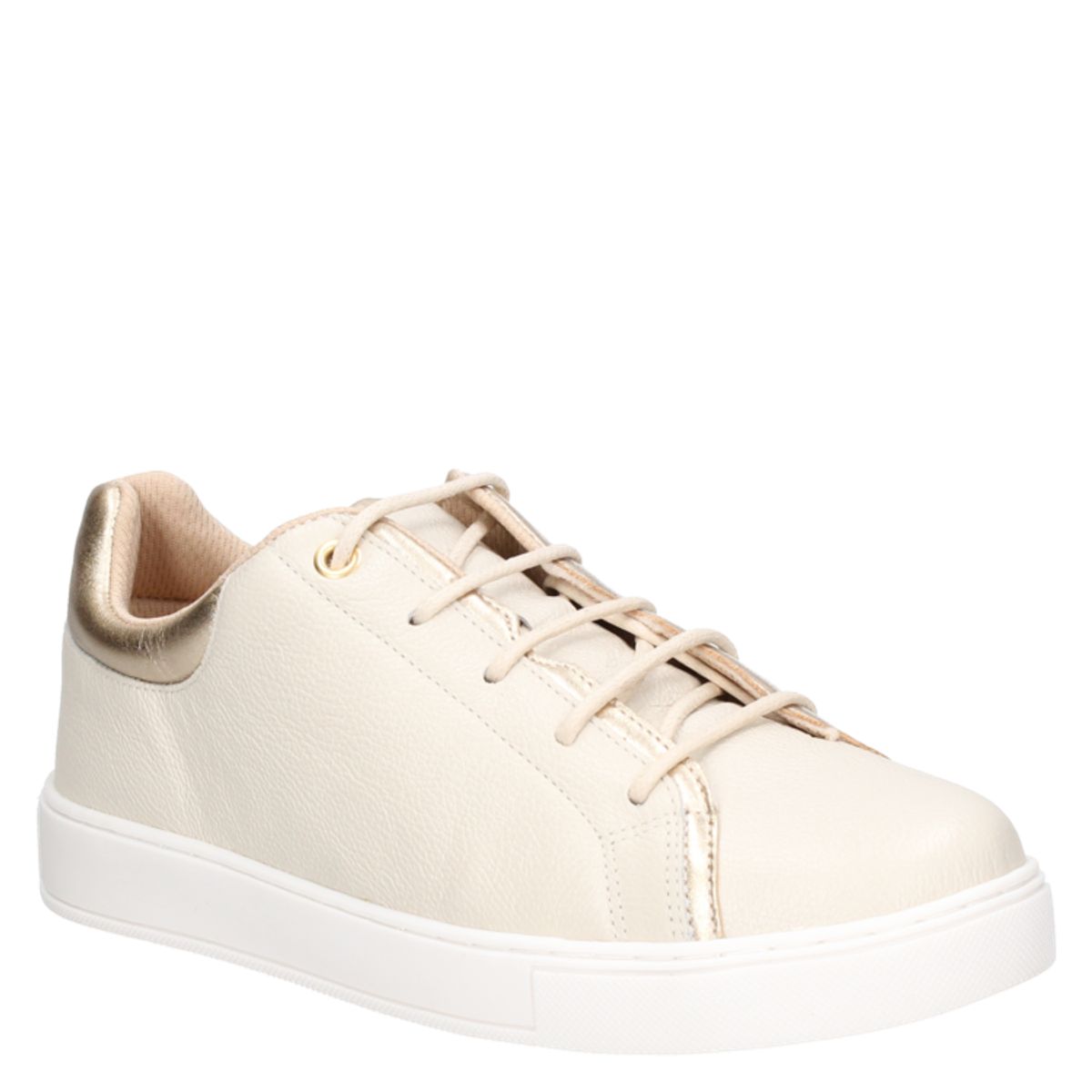MINGO - Zapatilla Casual Mujer Beige Mingo