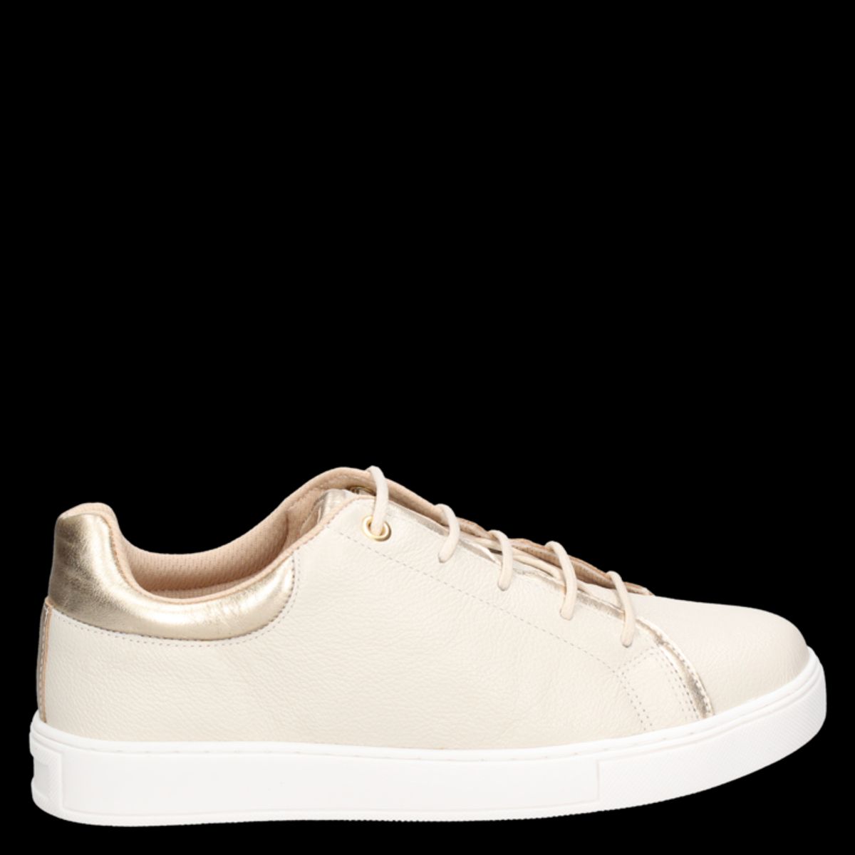 MINGO - Zapatilla Casual Mujer Beige Mingo