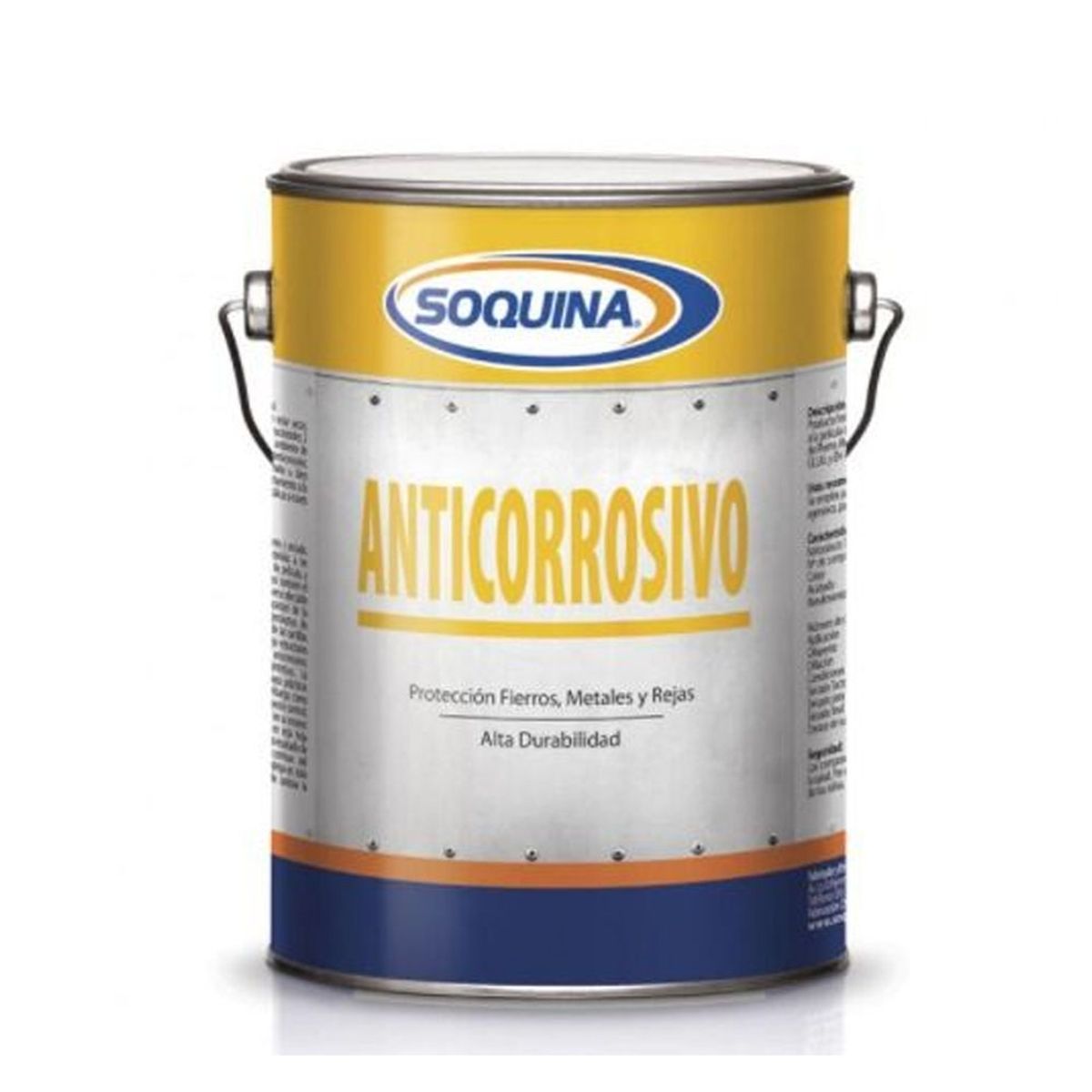 SOQUINA - ANTICORROSIVO - ANTIOXIDO ROJO MAESTRANZA 1GL SOQUINA 20433401