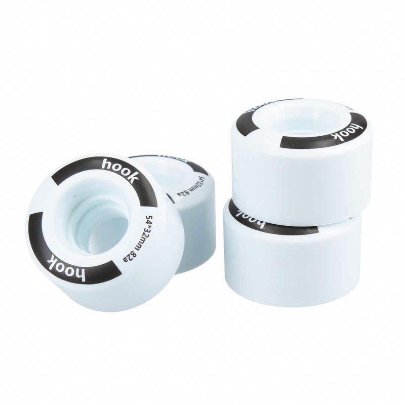 HOOK - Ruedas Para Patin Hook White 54mmx32mm