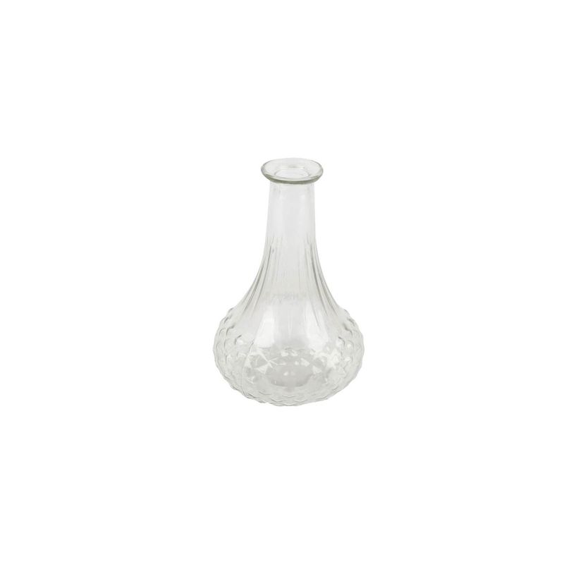 IMAHE - FLORERO VIDRIO REDONDO DISEÑO 22.2CM IMAHE