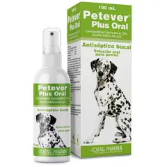 DRAG PHARMA - Petever Plus Oral Antiseptico 100 ml para Perros