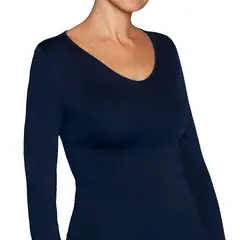 MONARCH - Polera Esencial Uniformes Salud Azul