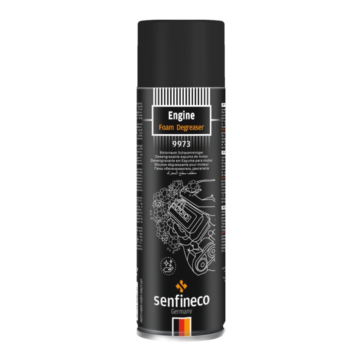 GENERICO - Limpia Motor Desengrasante Espuma 500ml Senfineco
