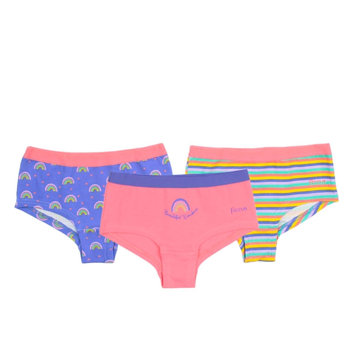 FICCUS - Pack triple pantaletas kids niña ficcus 642