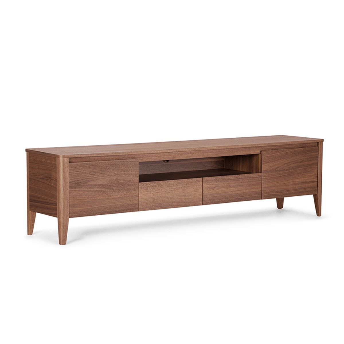 ROSEN - Mesa de Tv Gruners 200 x 45 cm Marrón