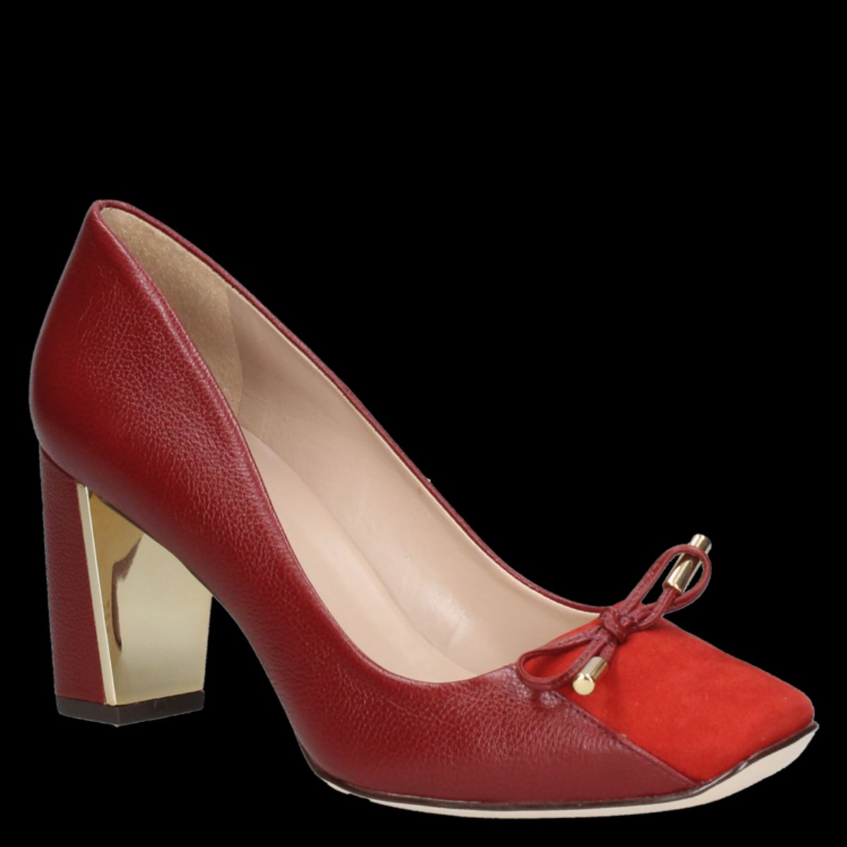 MINGO - Zapato Casual Mujer Bordó Mingo