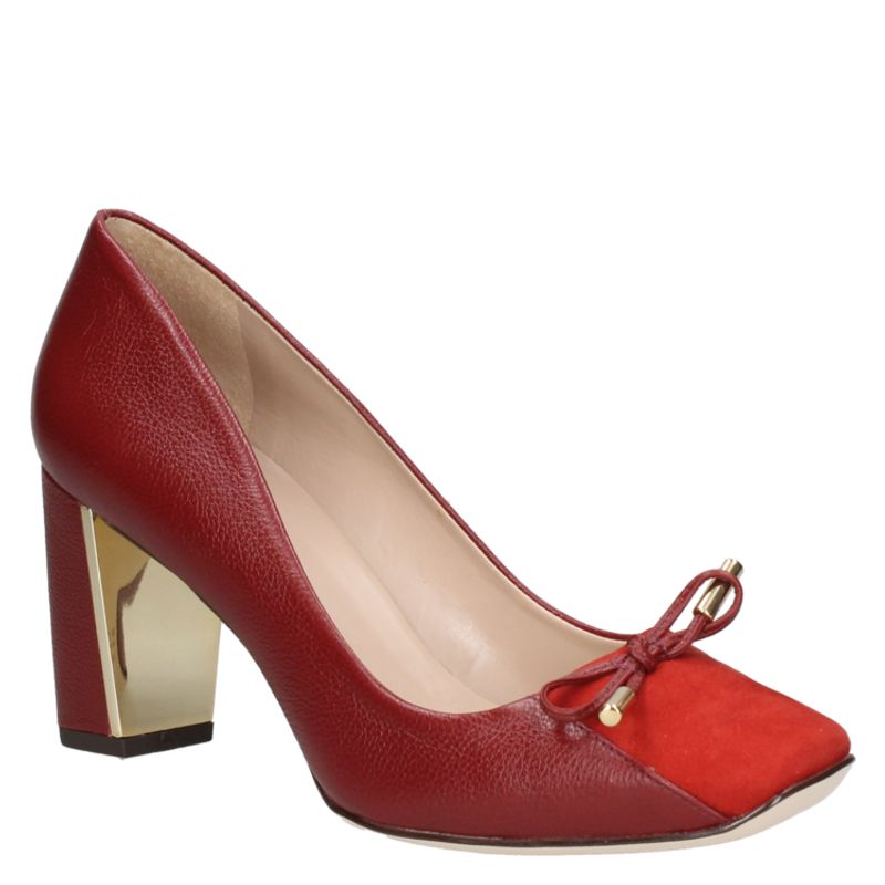 MINGO - Zapato Casual Mujer Bordó Mingo