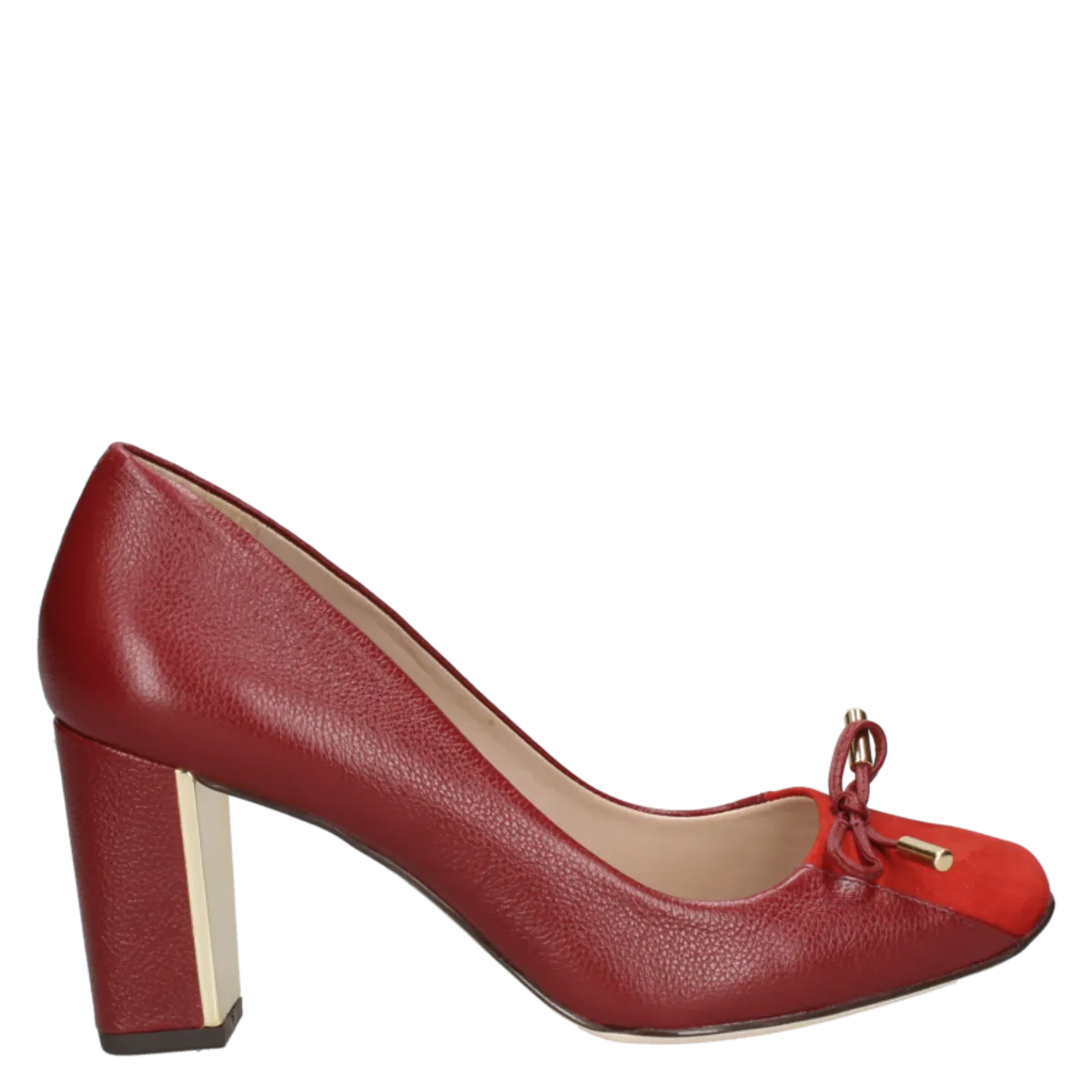 MINGO - Zapato Casual Mujer Bordó Mingo