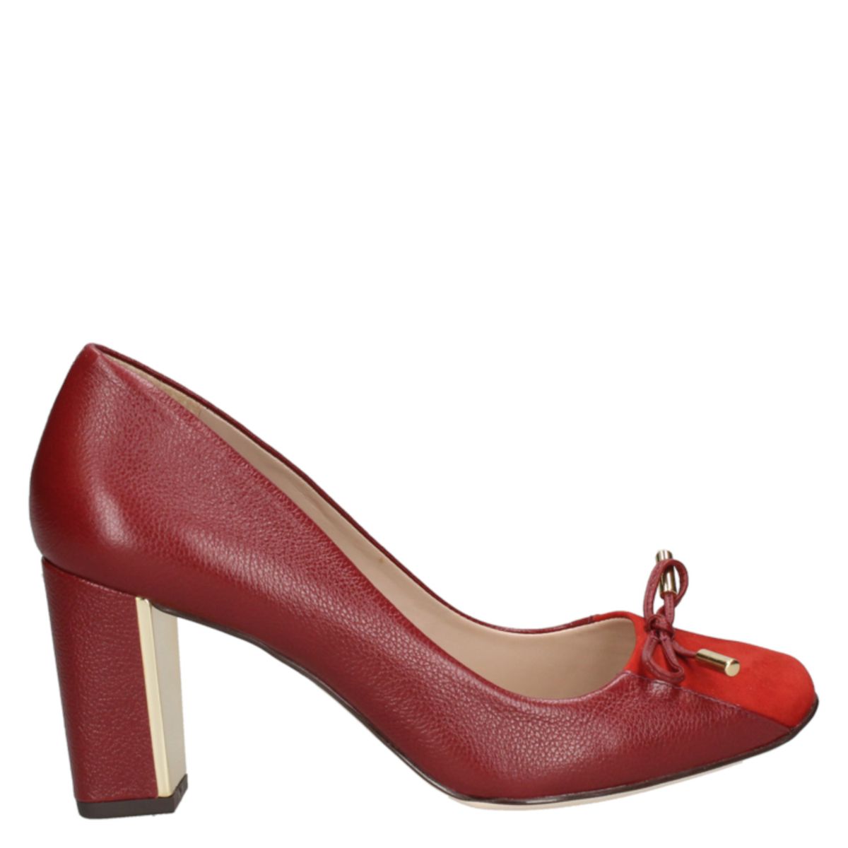 MINGO - Zapato Casual Mujer Bordó Mingo