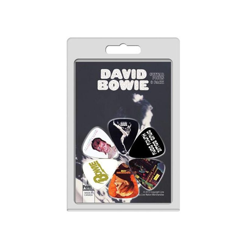 ROCKBAG - LP-DB2 PACK UÑETAS 6 DAVID BOWIE PERRI'S LEATHERS ROCKBAG