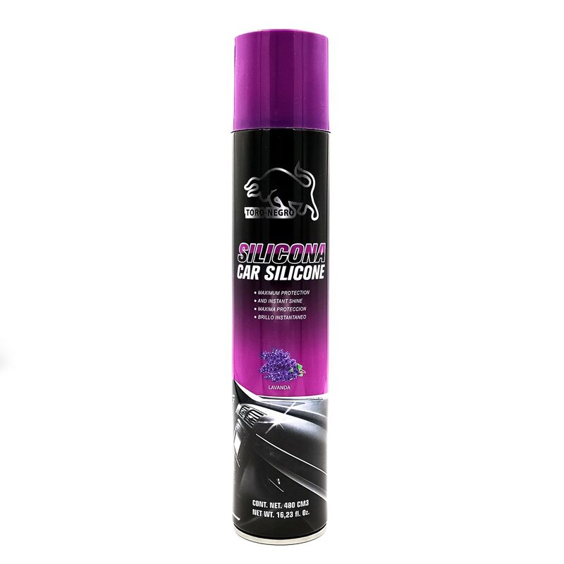 GENERICO - SILICONA TORO NEGRO LAVANDA…