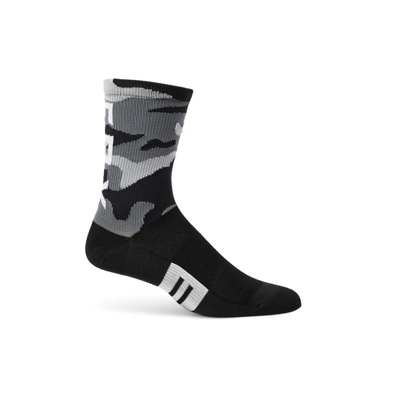 FOX - Calcetines Bicicleta Mujer Flexair 6" Merino Negro Camo Fox FOX