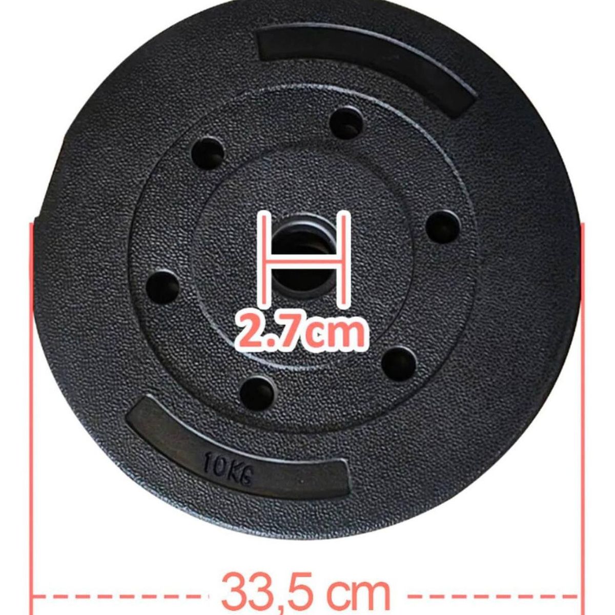 YEP S - Par Discos 10 Kg - 20 Kg En Total