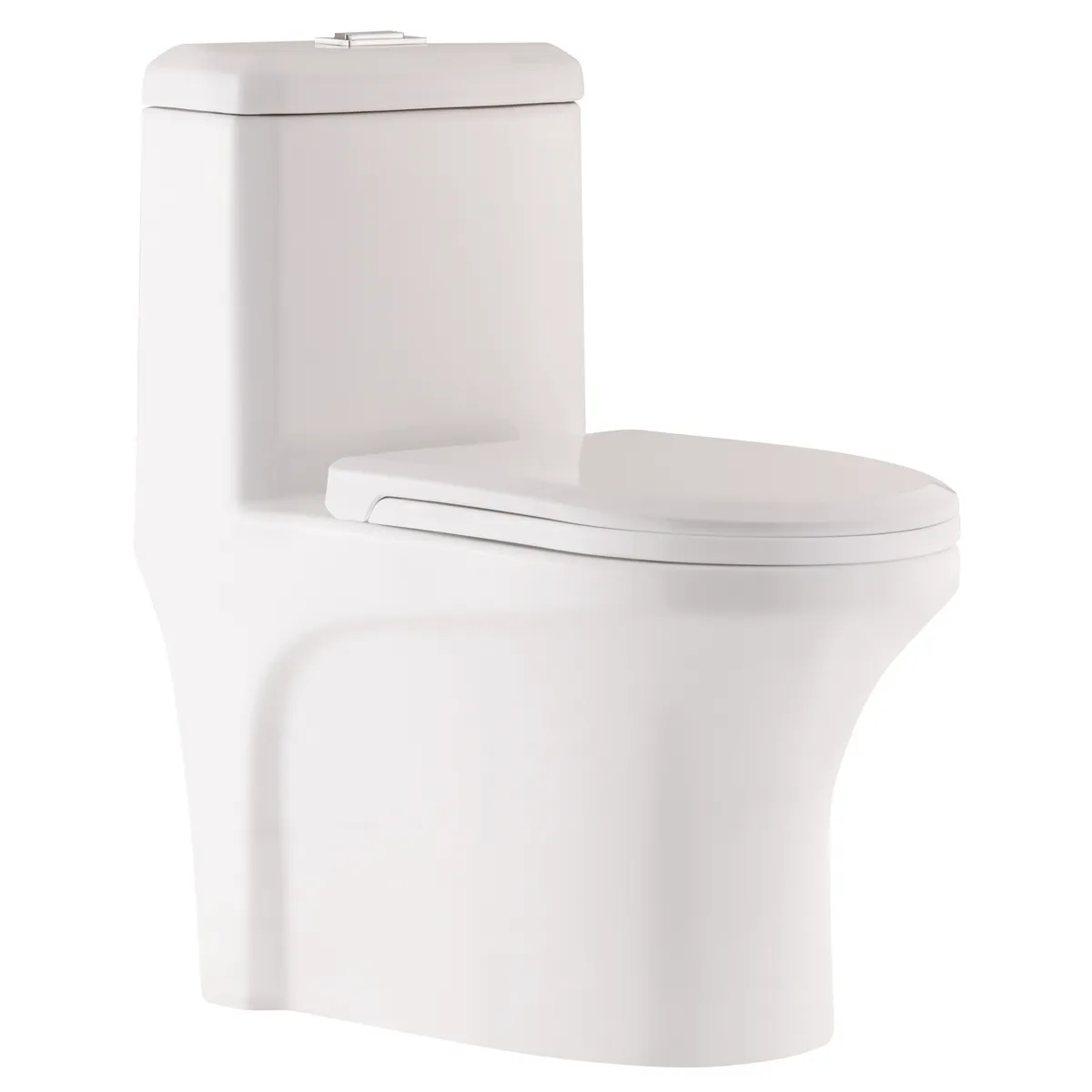 DOMSA - WC One Piece Domsa Deluxe Blanco descarga a Piso