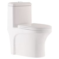 WC One Piece Deluxe Blanco descarga a Piso