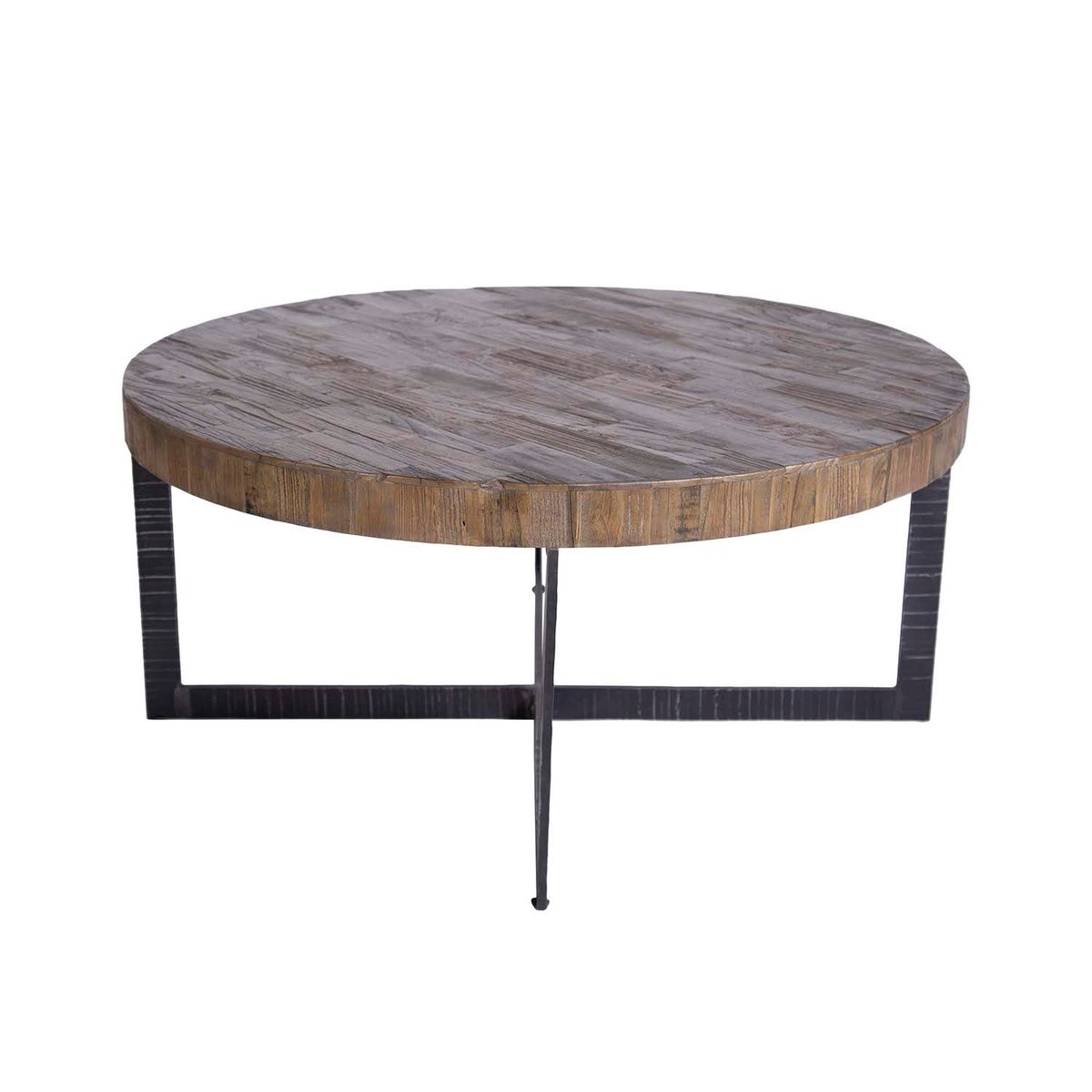 MEYA MUEBLES - Mesa de Centro Hohot madera de olmo 42x90