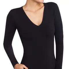 MONARCH - Polera Esencial Polar Negro