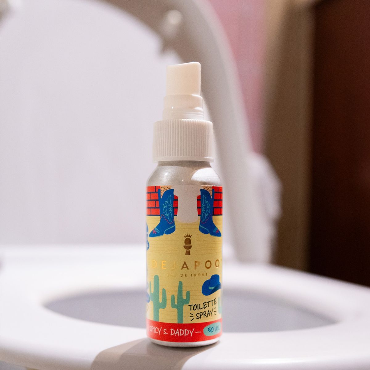 DEJAPOO - Dejapoo - Eliminador de olores para el baño WC - 2 Spicy S Daddy