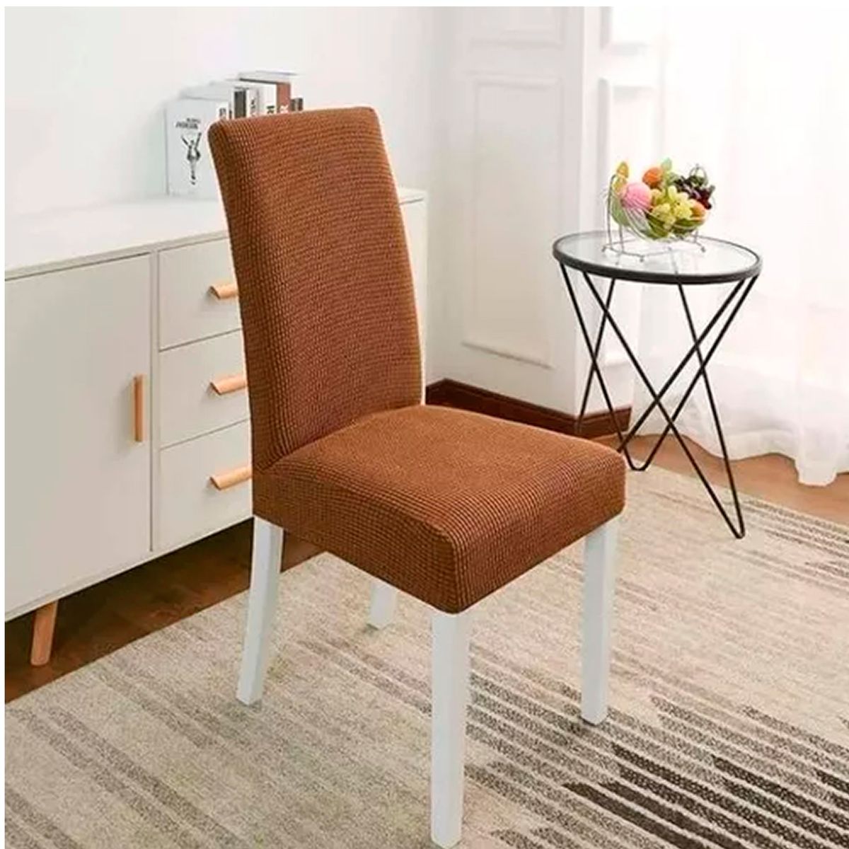 ESHOPANGIE - Funda Para Silla Polar Spandex Comedor Cafe