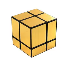 GENERICO - Cubo Mirror 2x2 Dorado Coleccion 56mm Espejo