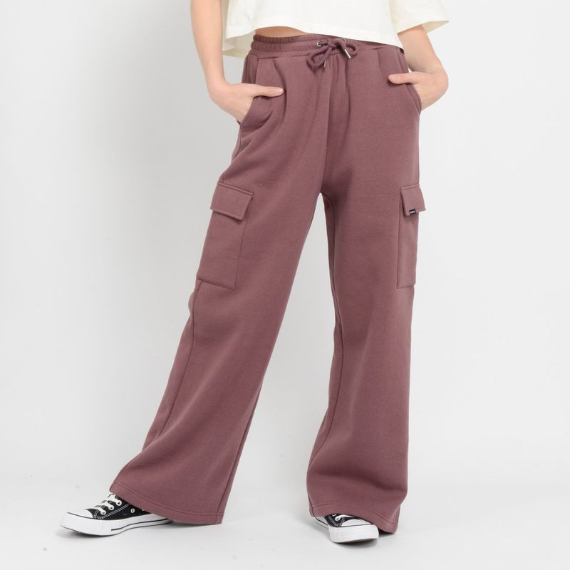 O'NEILL - PANTALON RUBBER ROJO OSCURO